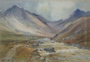 Autumn In Glen Rosa, Island Of Arran by Thomas Swift Hutton
