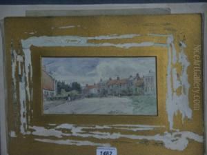 Monkseaton, A Quiet Street by Thomas Swift Hutton