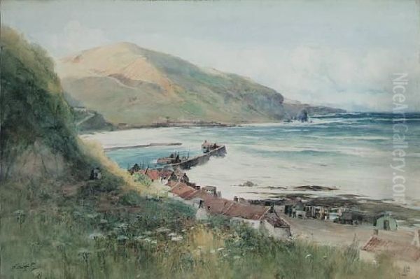 Windy Day At Eyemouth - view 1