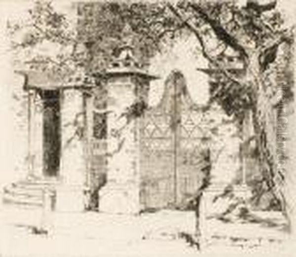 Gate - view 1