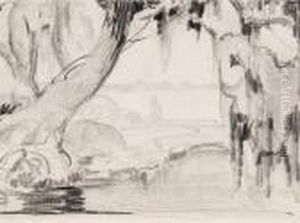 Lowcountry Scene by Alfred Heber Hutty