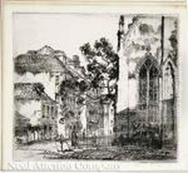 Corner Of Huguenot Church, Charleston - view 1