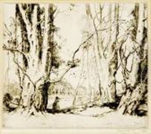 Beverly Beeches by Alfred Heber Hutty