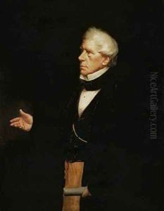 Portrait of Henry Peter Baron Brougham and Vaux 1778-1868 by J. Mayall