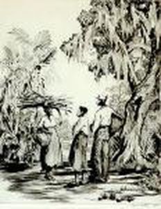 Hiatus In The Lowcountry by Alfred Heber Hutty