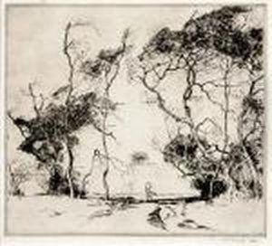 Wind Swept Alfred Hutty And The Charleston Renaissance Sc by Alfred Heber Hutty