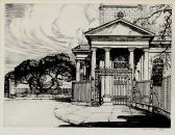 St Michael Portico Charleston - view 1
