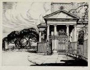 St Michael Portico Charleston