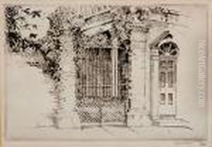 Charleston Gates by Alfred Heber Hutty