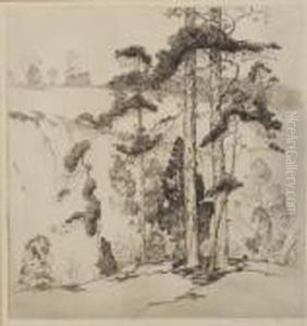 Cluster Of Southern Pines by Alfred Heber Hutty