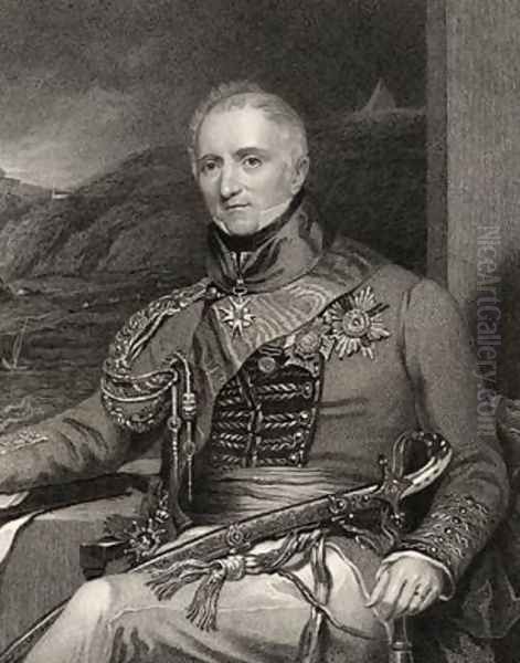 Sir Rufane Shaw Donkin engraved by W Holl from National Portrait Gallery volume III - view 1