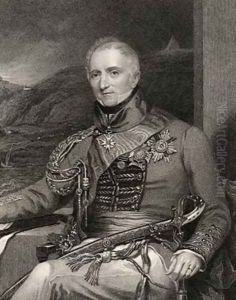 Sir Rufane Shaw Donkin engraved by W Holl from National Portrait Gallery volume III by Mayer, H.