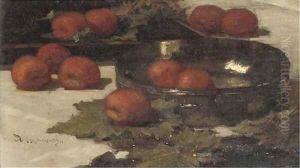 Apricots by Marinus Van Der Maarel