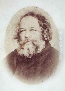 Portrait of Mikhail Alexsandrovich Bakunin 1814-1876 Portrait of Mikhail Alexsandrovich Bakunin 1814-1876
