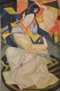 Portrait De Danseuse Chinoise