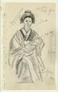 Japanese Geishas by Alexander Evgenievich Yakovlev