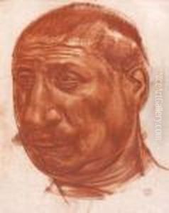 Portrait D'homme by Alexander Evgenievich Yakovlev