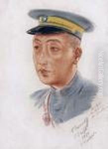 Le Chef Militaire De Kashgar by Alexander Evgenievich Yakovlev