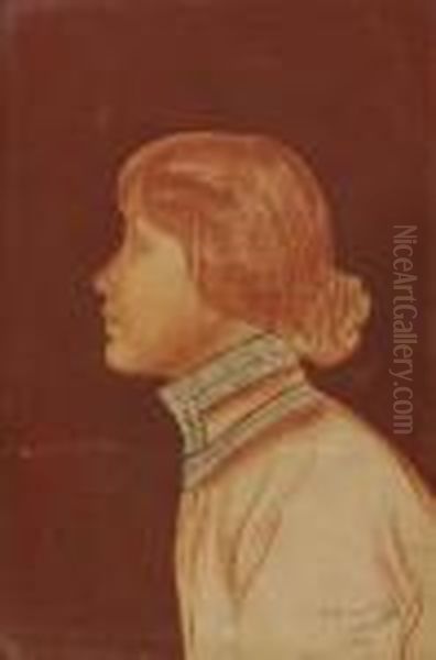 Jeune Mongole De Profil - view 1