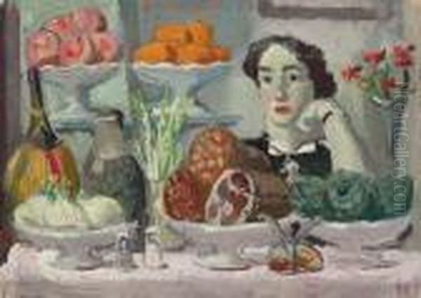 Femme Avec Fruits - view 1