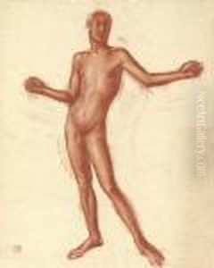 Study Of A Male Nude