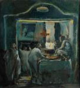 Cuisine A Tunis by Alexander Evgenievich Yakovlev