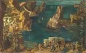 View Of Capri by Alexander Evgenievich Yakovlev