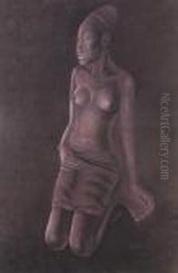 Molende, A Mangbetu Woman by Alexander Evgenievich Yakovlev