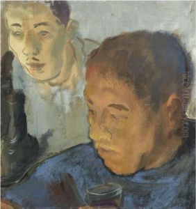 Double Portrait by Alexander Evgenievich Yakovlev