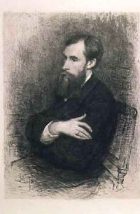 Portrait of Pavel Mikhailovich Tretyakov 1832-98 1894 by Vasily Vasilievich Mate