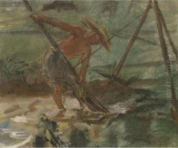 Asian Fisherman - view 1