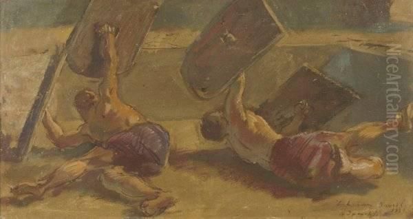 Scene De Combat, L - view 1