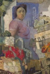 Fruit Seller by Alexander Evgenievich Yakovlev