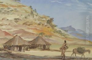 Etude Des Villages Ethiopiens, Abyssinie Etude Des Villages Ethiopiens, Abyssinie