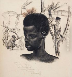 Buste De Jeune Africain
