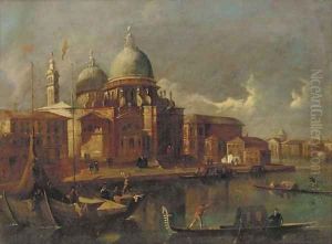 Sante Maria della Salute, Venice, looking west toward the Grand Canal