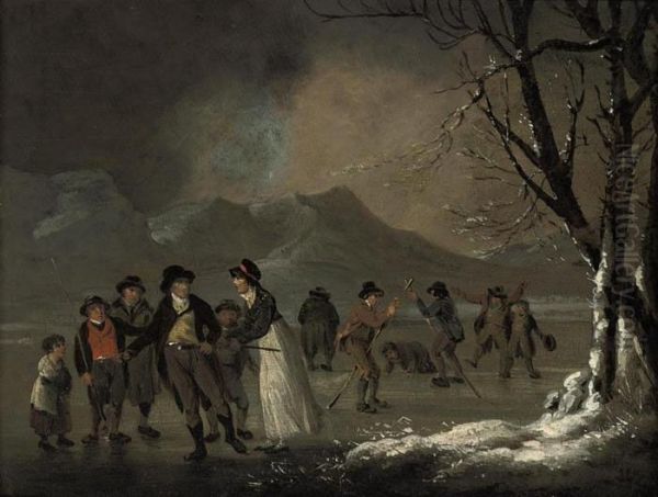 Skaters In The Lake District - view 1