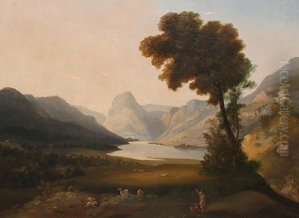 An Extensive Mountain Landscape. - view 1