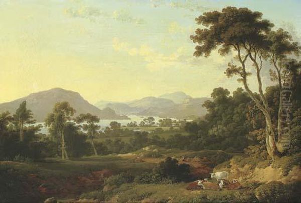 Lake Ullswater From Gowbarrow Park - view 1
