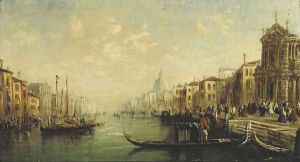 The Grand Canal, Venice by Francis Moltino