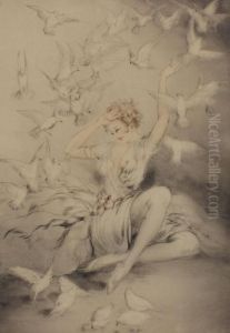 White Wings by Louis Icart
