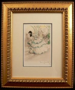 Stepping Up by Louis Icart