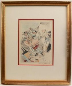 Two Points by Louis Icart
