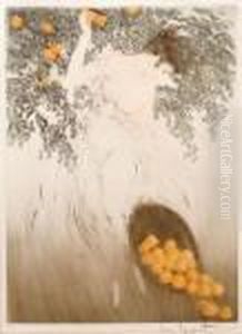 Les Oranges by Louis Icart