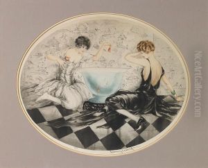 Mischievous by Louis Icart