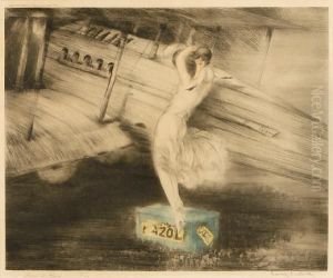 Before The Raid by Louis Icart