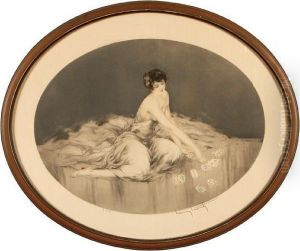 Solitaire by Louis Icart