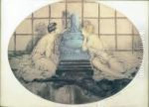 Elegantes Et Bouddha