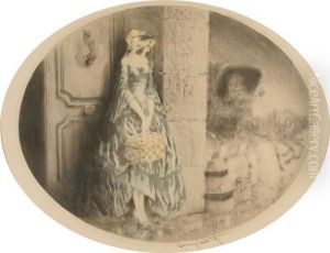 Leaving Home by Louis Icart
