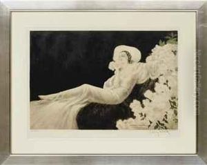 'love's Blossom' (parfum De Fleurs) by Louis Icart